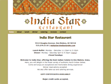 Tablet Screenshot of indiastardm.com